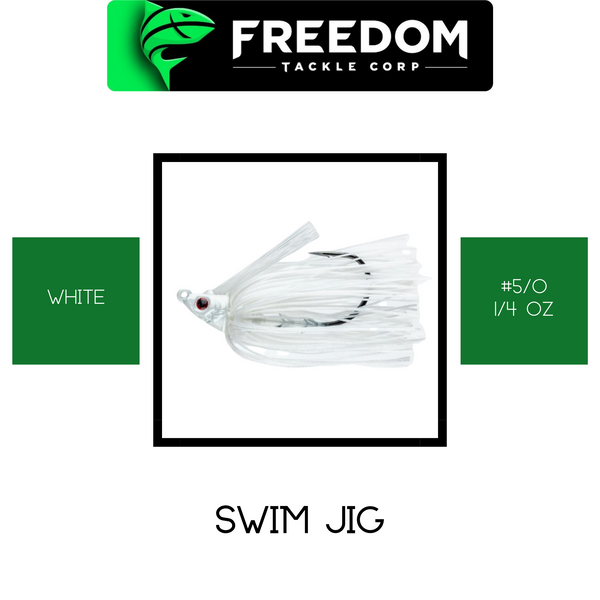 Freedom Tackle FT Swim Jig Black Blue / 3/8 oz