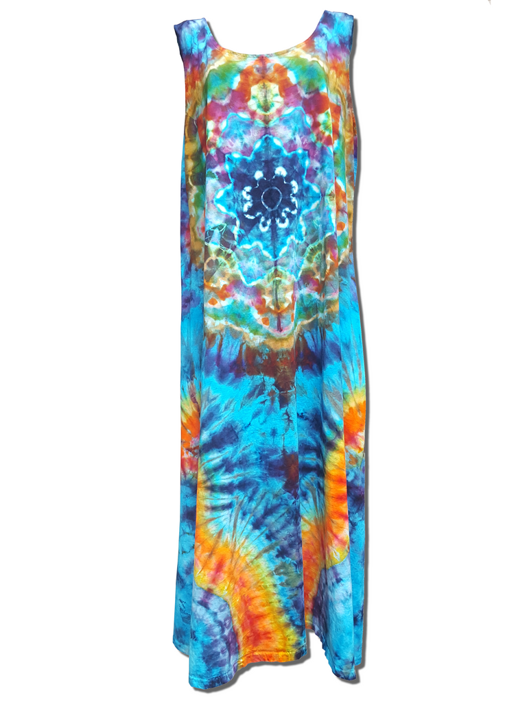 Download Mandala Tank Dress - Aura Tie-Dye on-line store