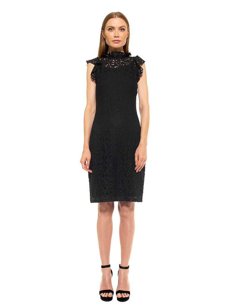 KENDALL LACE CAP SLEEVE SHEATH I ALEXIA ADMOR