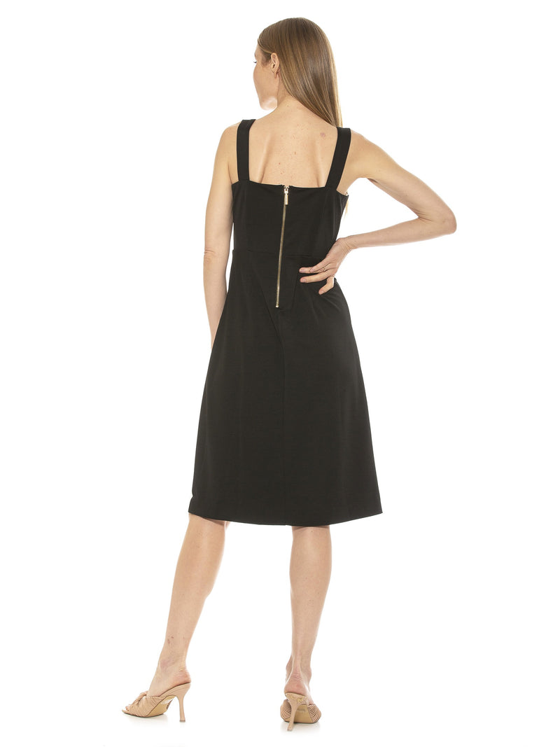 Emery Cap Sleeve Collared Fit and Flare Dress – ALEXIA ADMOR