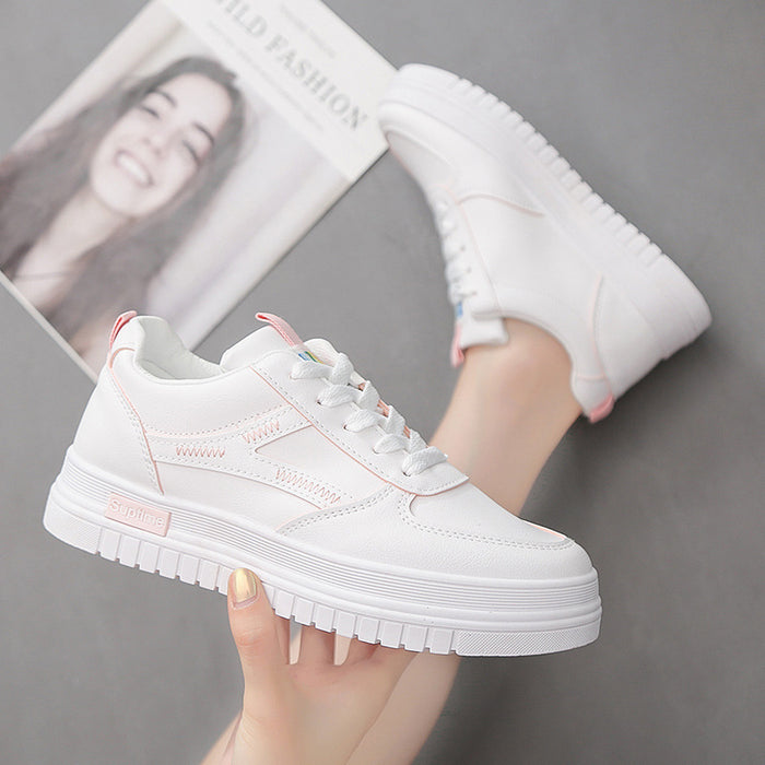 Sport Comfortable White Sneakers | FOFOPOP