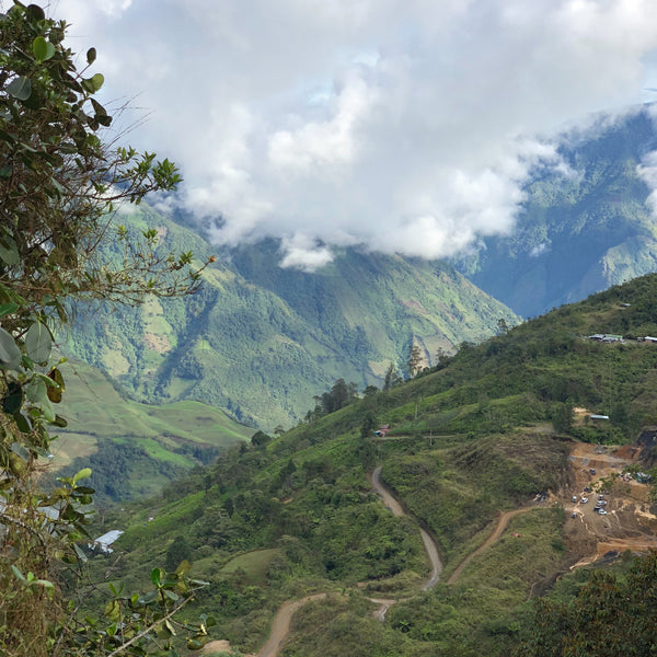 Chivor mining region of Colombia.