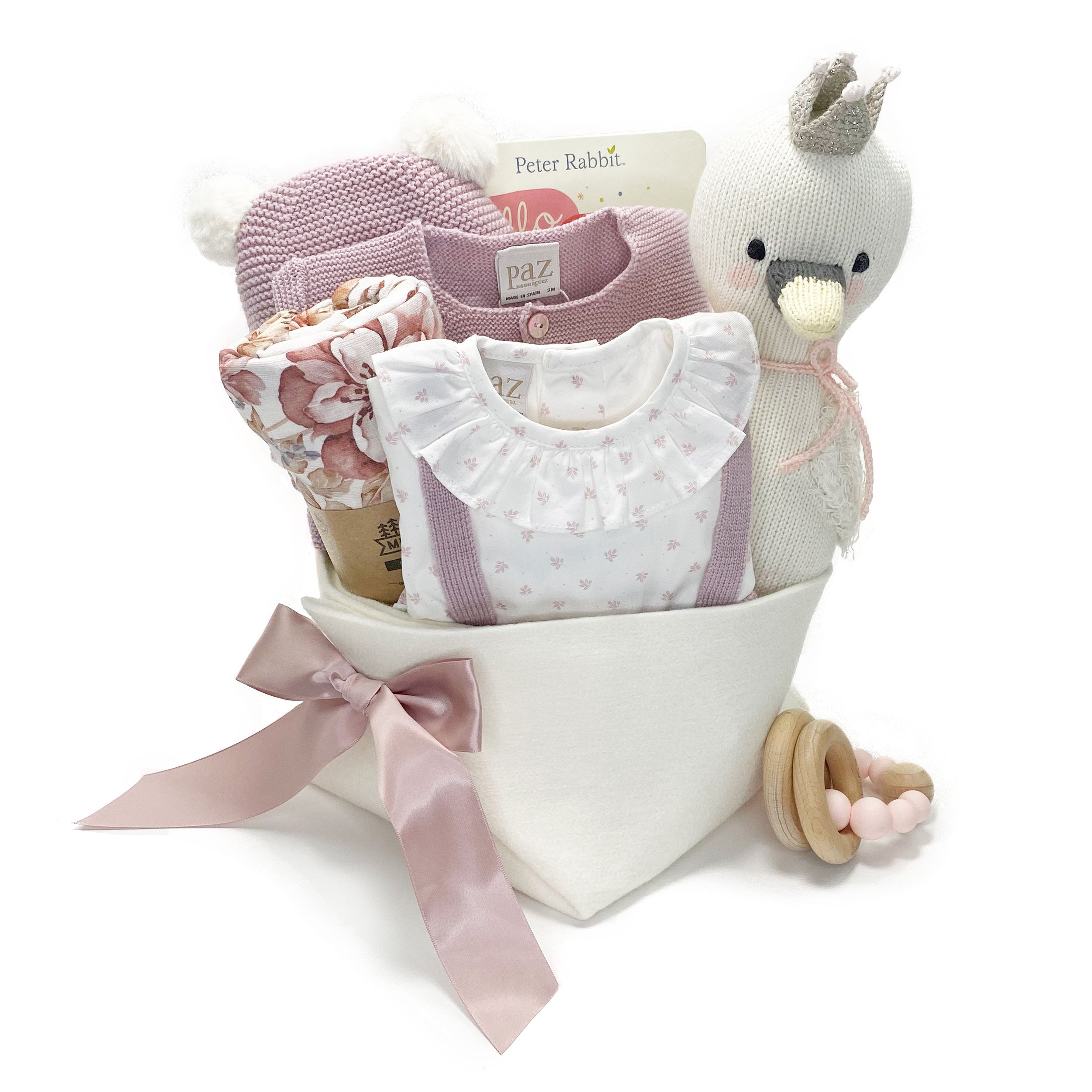 3 to 6 Months Luxury Baby Gift Baskets Bonjour Baby Baskets Luxury