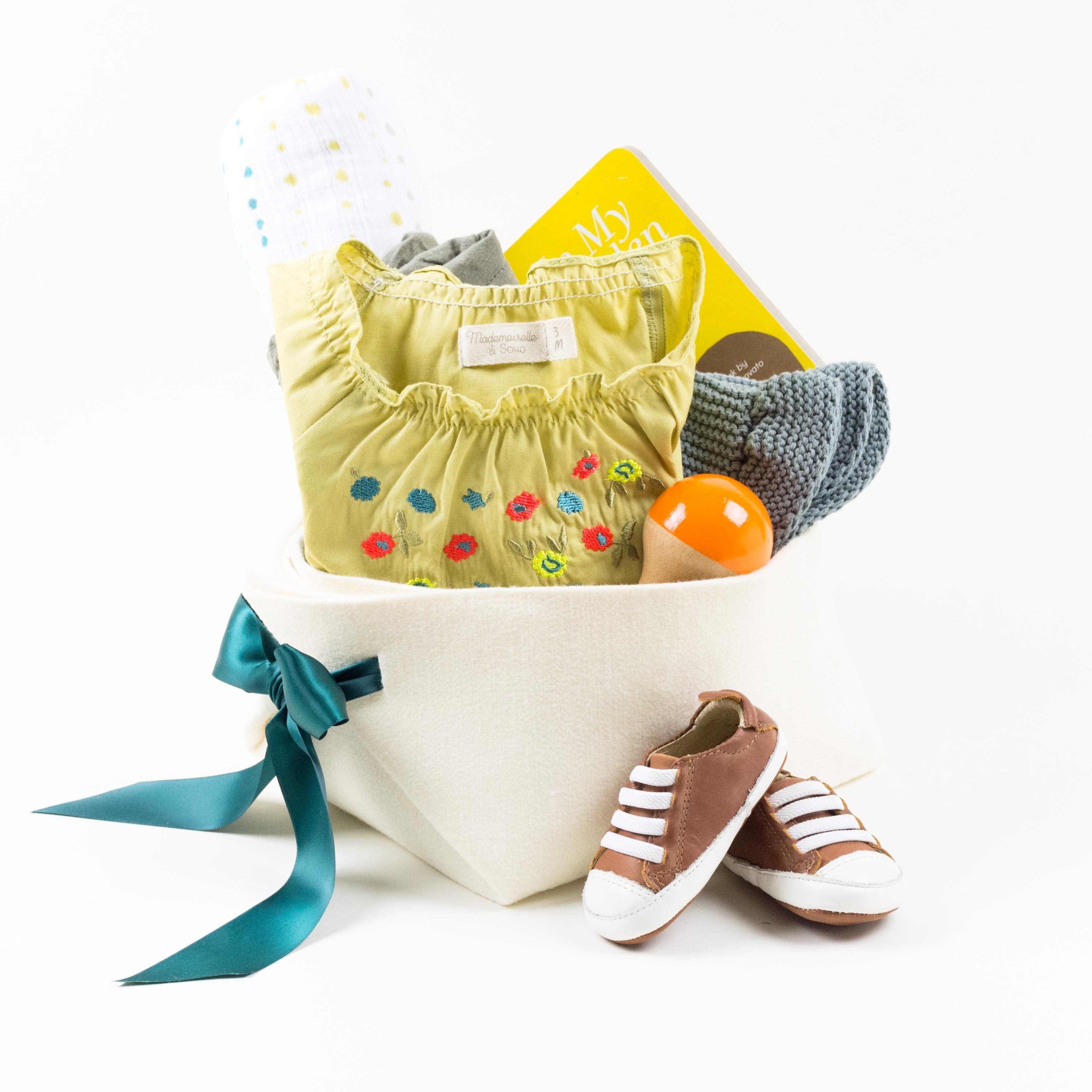 Baby Girl Gift Basket featuring Paz Rodriguez - Belle – Bonjour