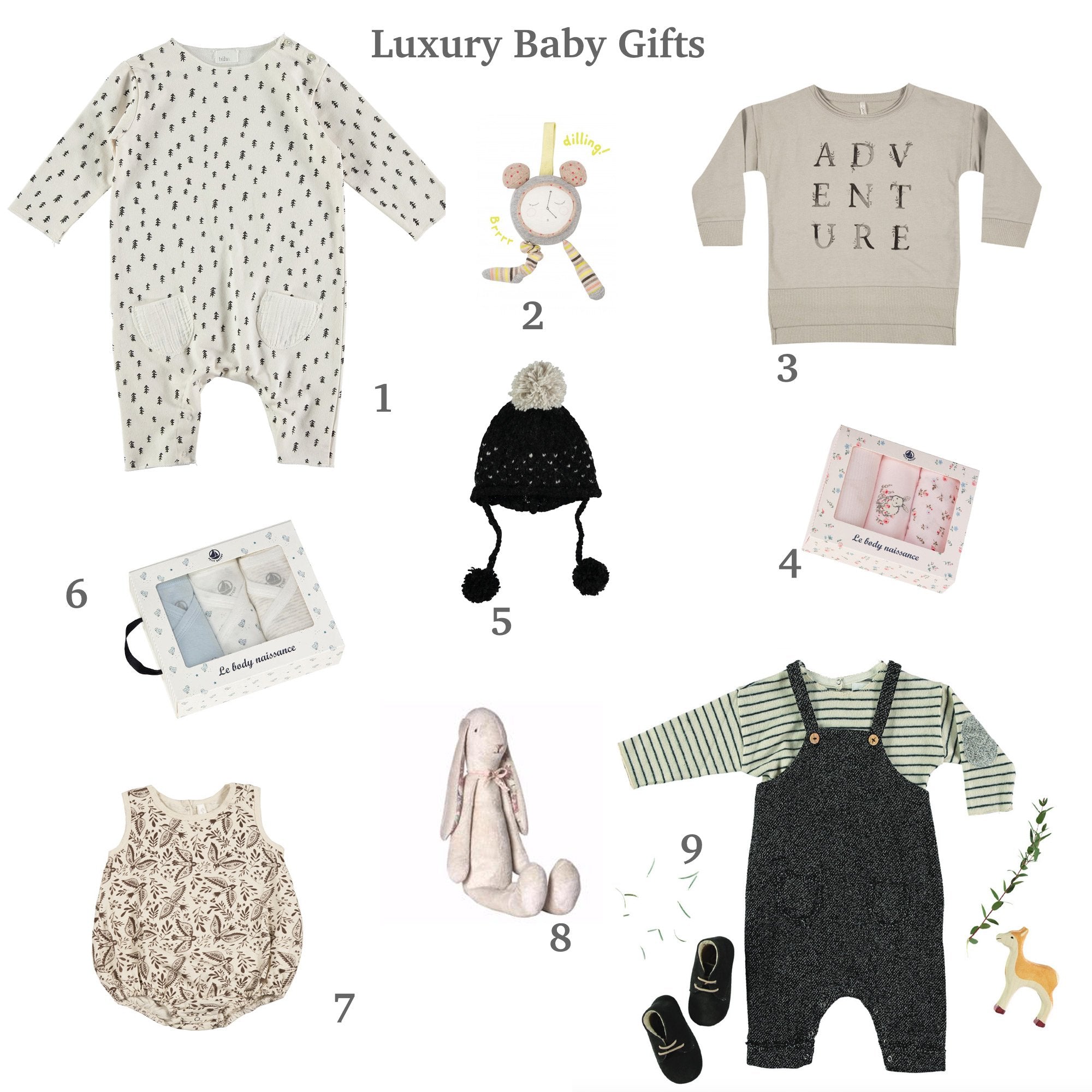 Bonjour Baby Baskets - Luxury Baby Gifts