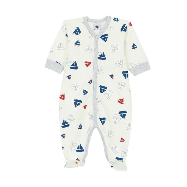 Petit Bateau Sleeper with boats in Canada – Bonjour Baby Baskets ...