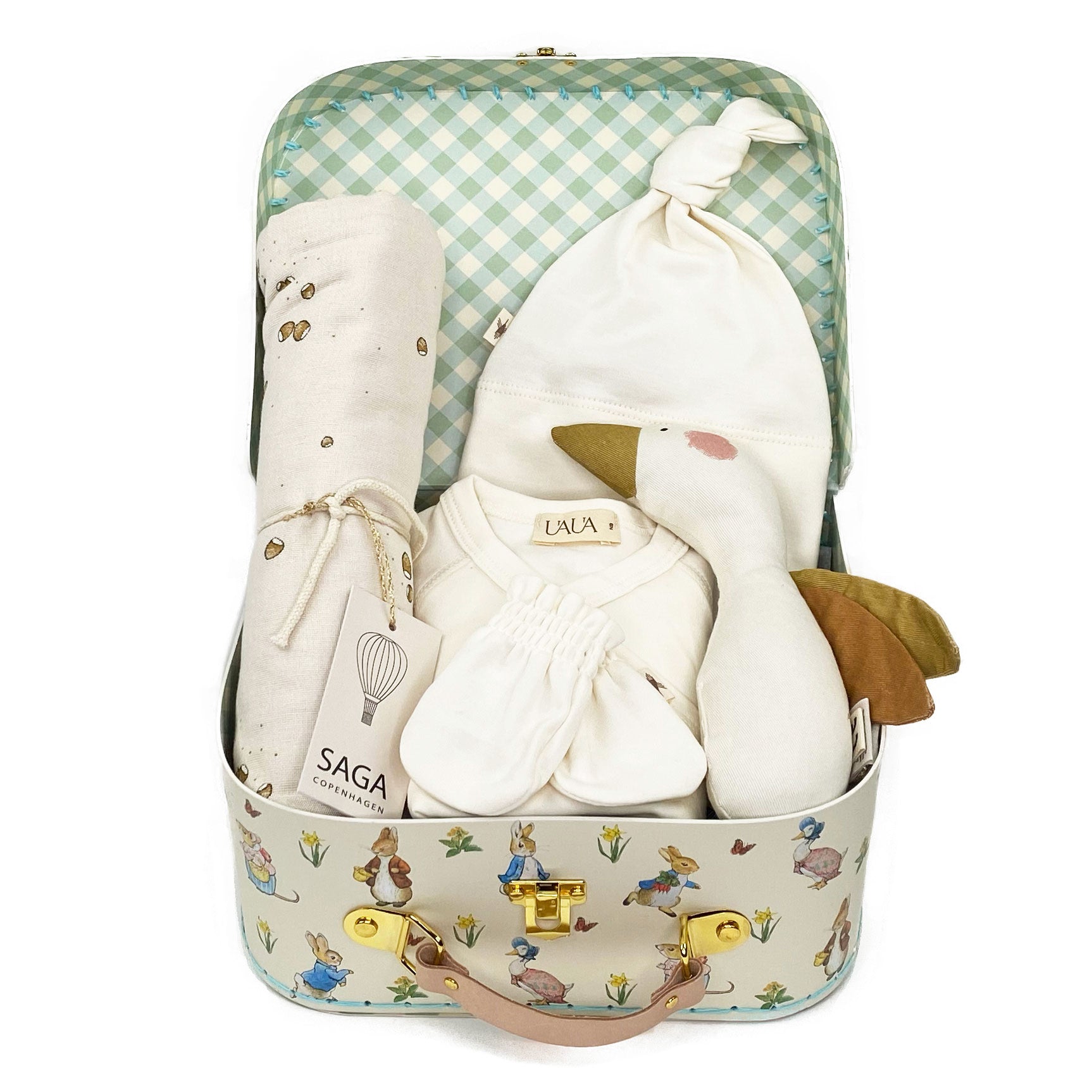 Sweet Duckie Baby Gift Box – Bonjour Baby Baskets - Luxury Baby Gifts