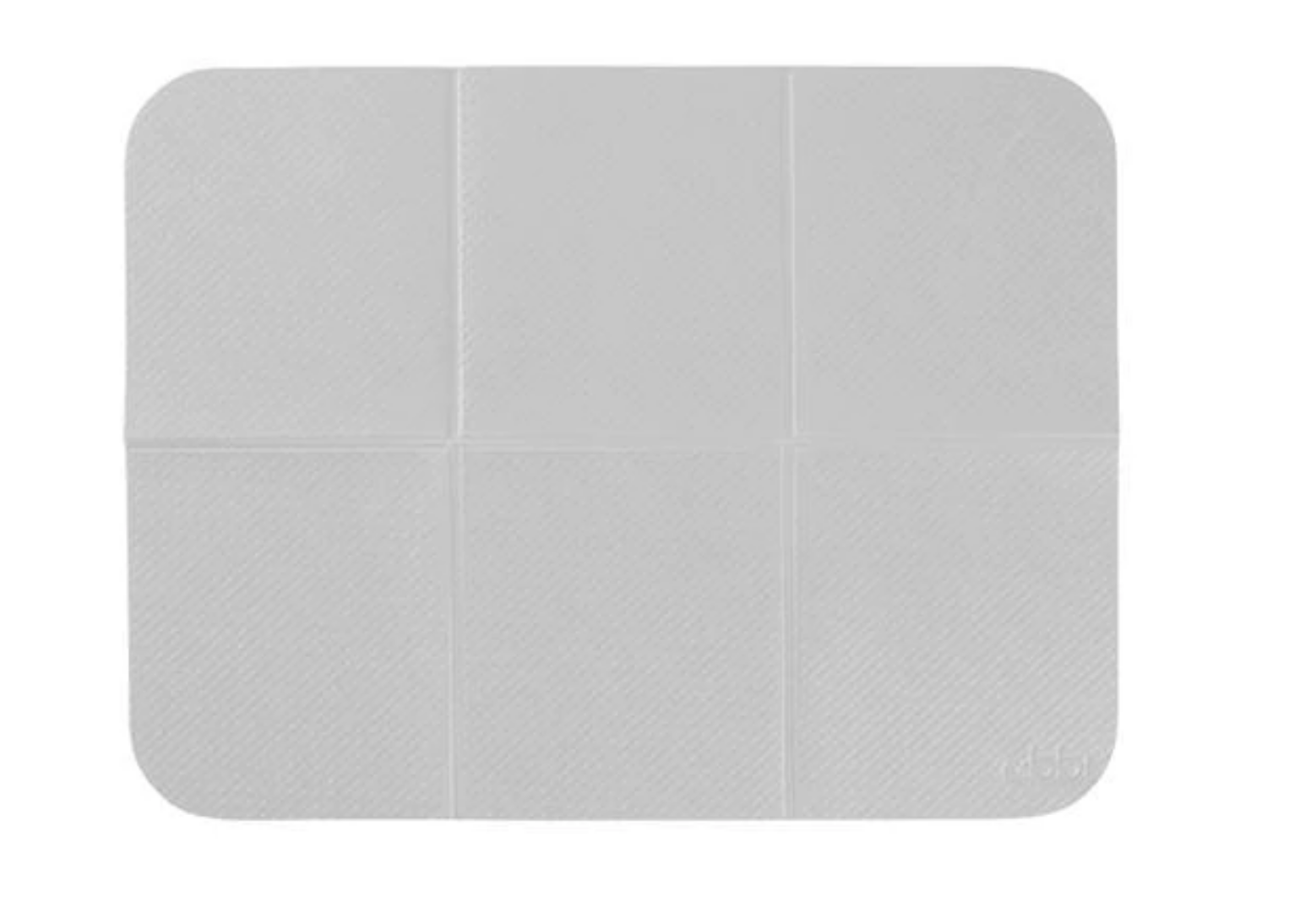 Ubbi Changing Mat and Bag - Grey-image-1