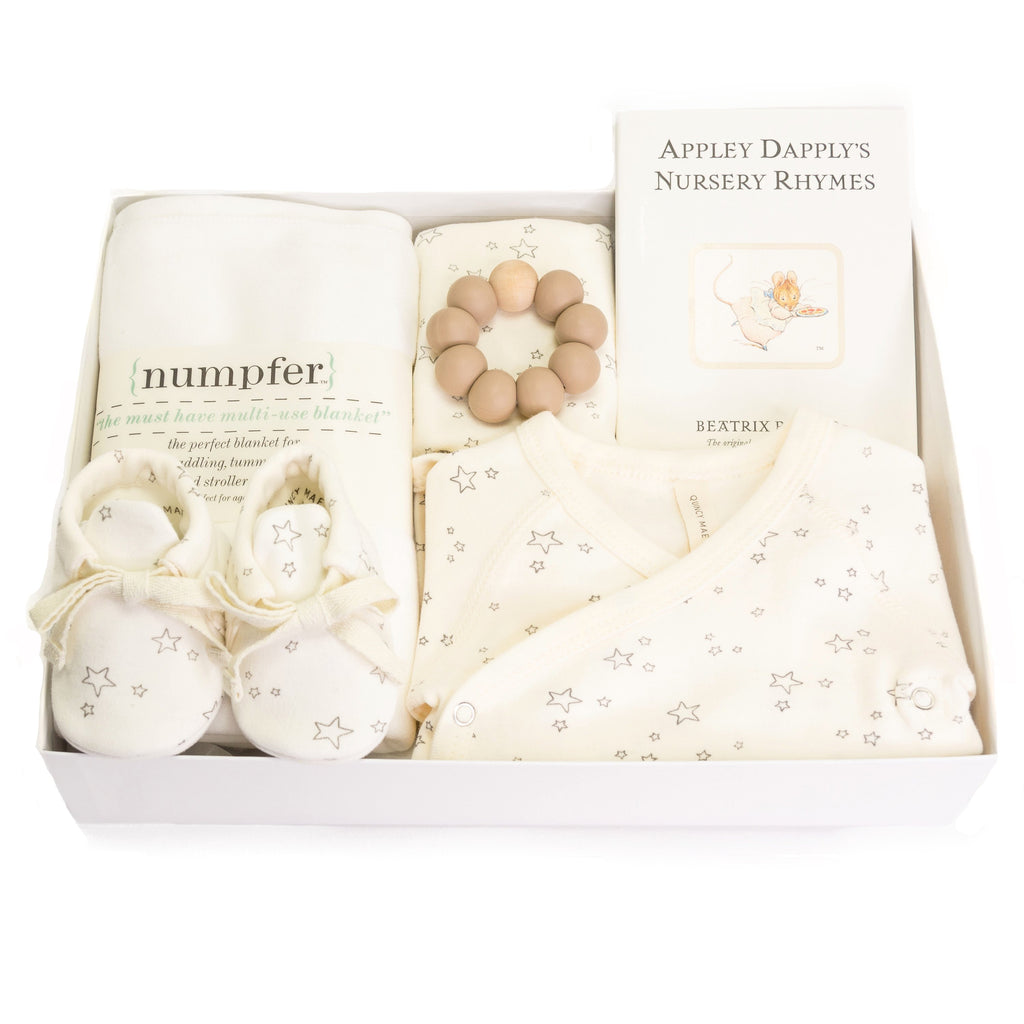 Bright Stars Baby Gift Box – Bonjour Baby Baskets - Luxury Baby Gifts