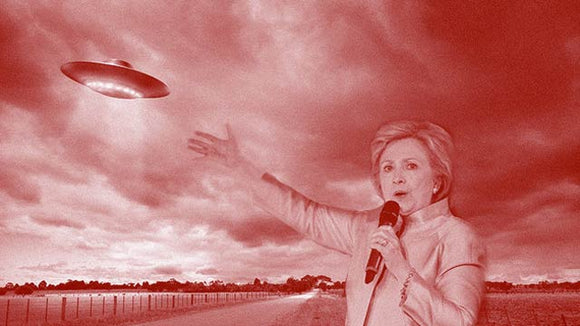 Here’s How Hillary Clinton Is Hoping To Win The UFO Vote