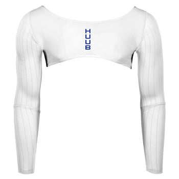 アームガード CYCABUVBW Aero Bridge Undervest Long Sleeve - White [ユニセックス]