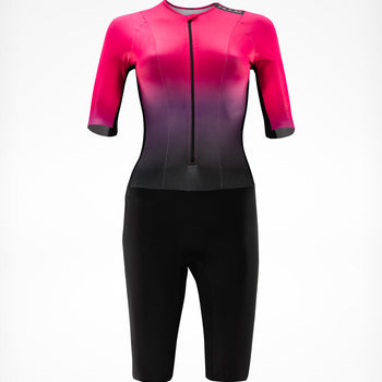 トライアスロンスーツ TCWLCRBW Collective Trisuit Wmns - Black/Red Fade [レディーズ]