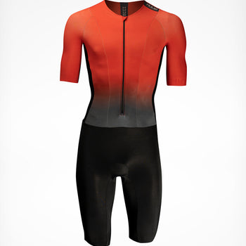 トライアスロンスーツ TCLCBR Collective Trisuit - Black/Red Fade [メンズ]