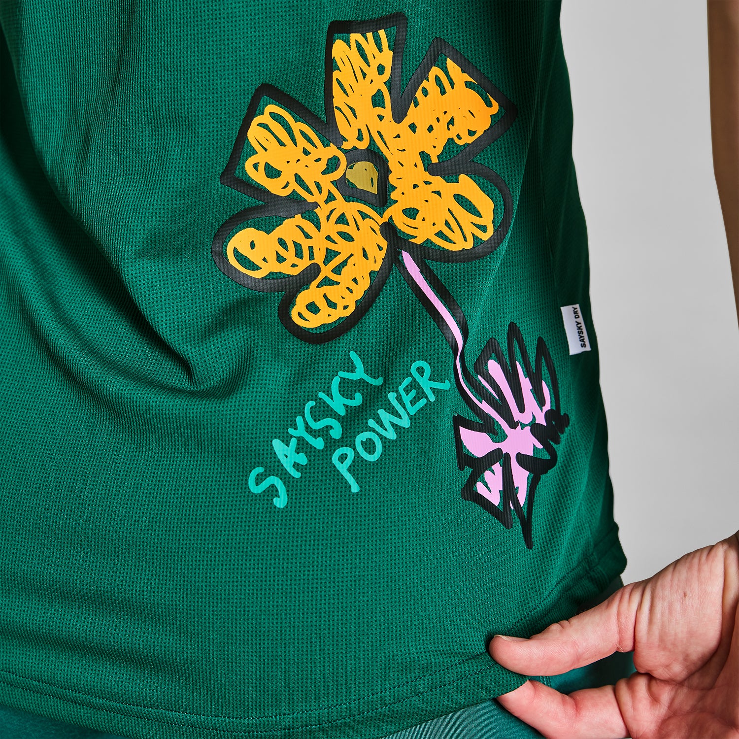 レースシングレット LWRSI03c305 W Flower Combat Singlet - Green [レディーズ]