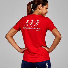 ランニングTシャツ LWRSS07c5004 W Cc Pace T-shirt - Red [レディーズ]