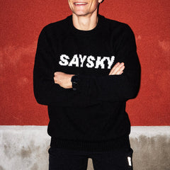 スポーツウェア LMLKW02c901 Logo Knitted Crew Neck - Black [ユニセックス]