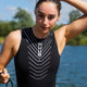 スイムウェア PINNSSW Pinnacle Swimskin Wmns - Black/Blue/Silver [レディーズ]