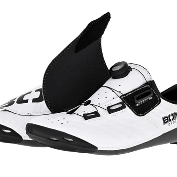 ロードバイク用シューズ ZPWBA ゼロプラス Zero+ アジアンフィット Durolite - White/Black [ユニセックス]