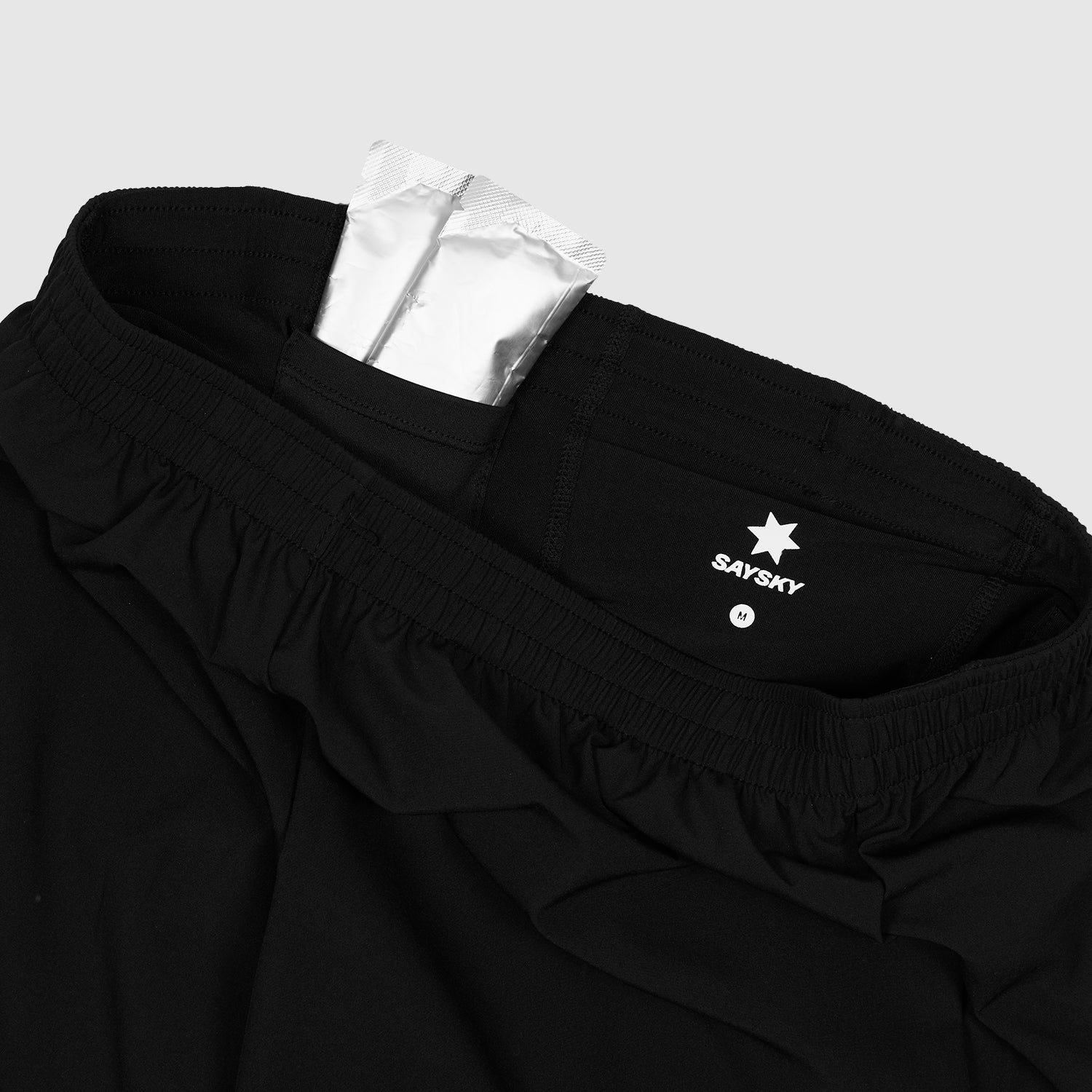 ランニングショーツ XWRSH20c901 Wmns 2-in-1 Pace Shorts 3inch - Black [レディーズ]