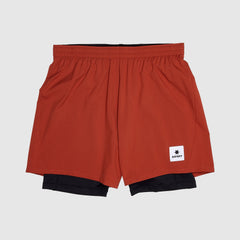 ランニングショーツ KMRSH01c501 Pace 2-in-1 Shorts 5inch - Red [メンズ]