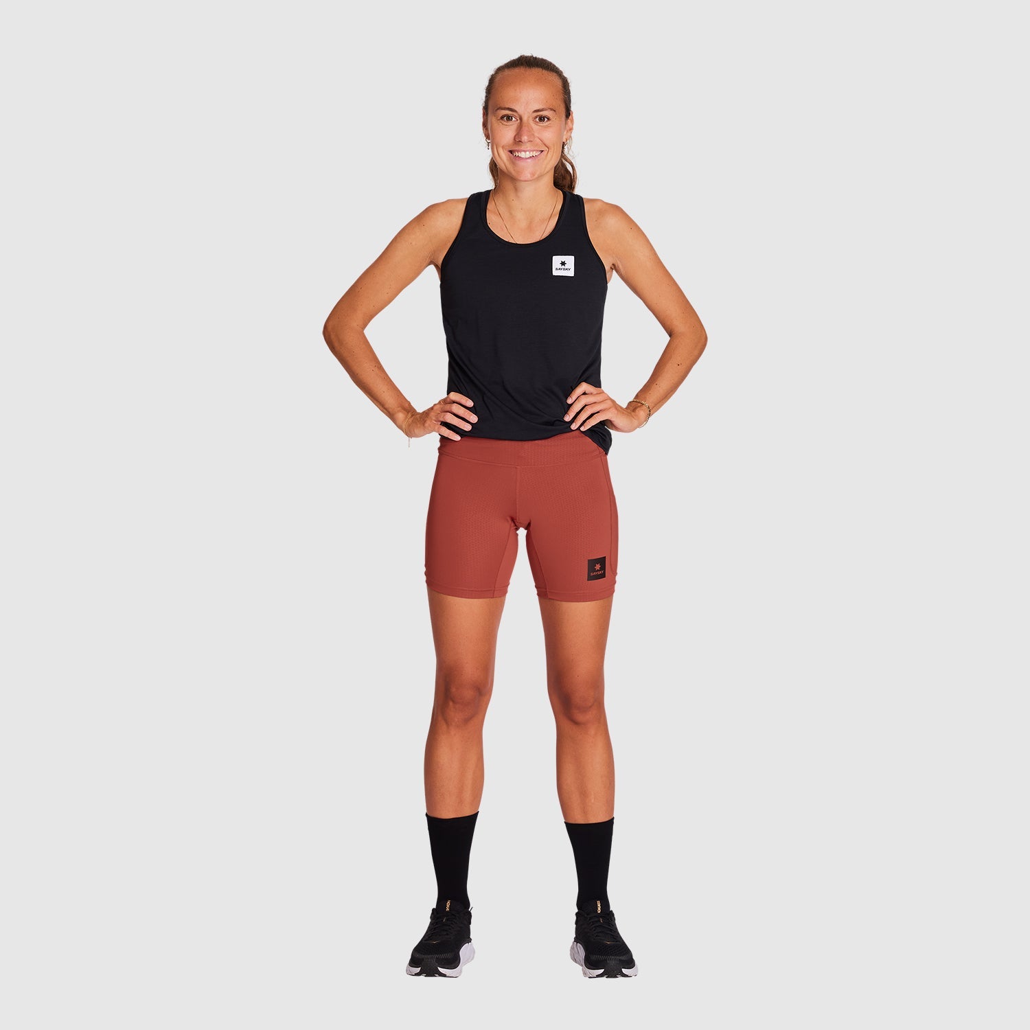 ショートタイツ KWRST30c501 Wmns Combat+ Short Tights 7inch - Red [レディーズ]