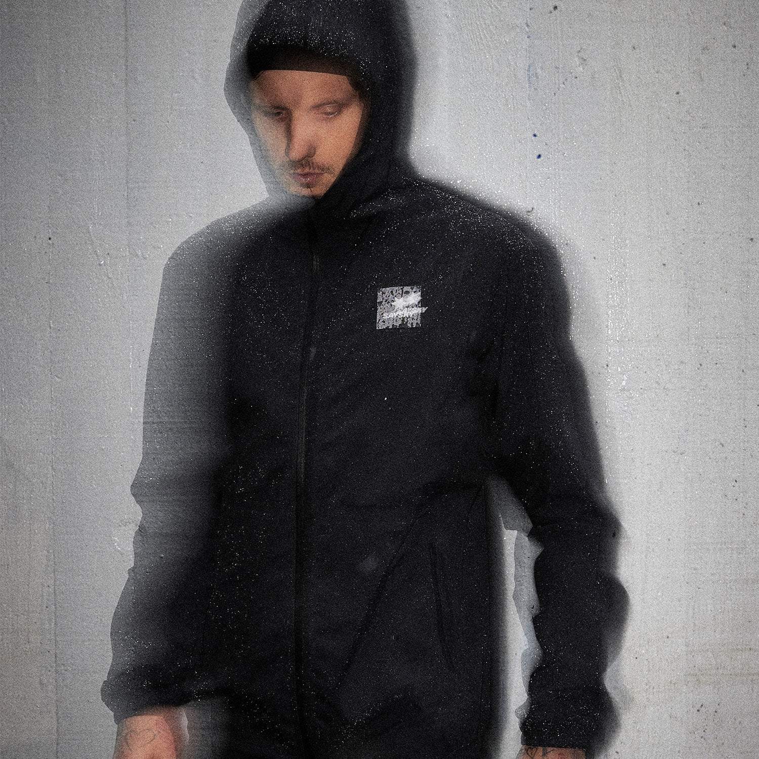 ランニングジャケット KMRJA06c901 Element 3l Waterproof Jacket - Black [メンズ]