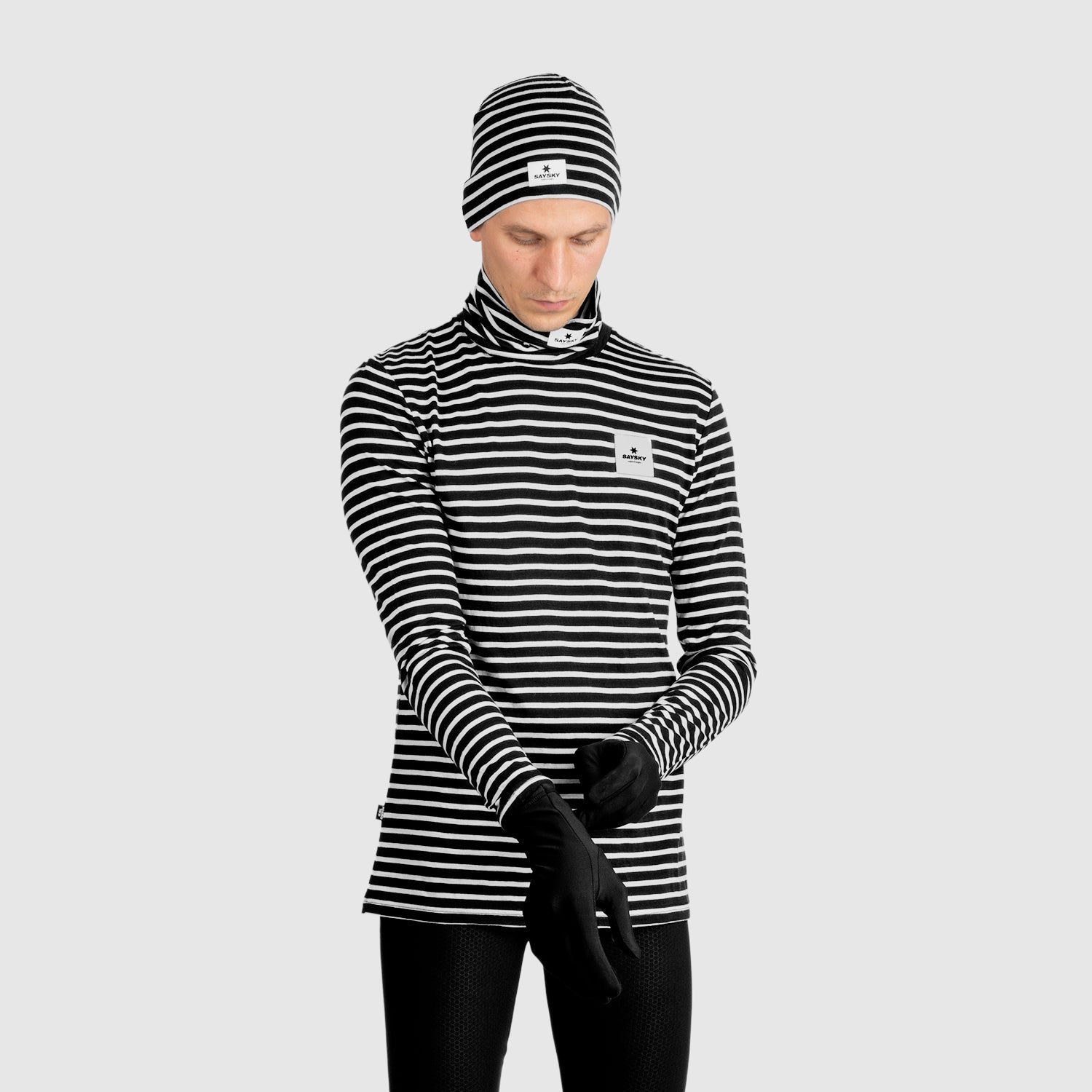 メリノハット XMAHA40c002 Striped Base 165 Merino Hat - Stripes [ユニセックス]