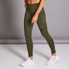 ロングタイツ KWRLT04c301 Wmns Statement Pace+ Long Tights - Green [レディーズ]