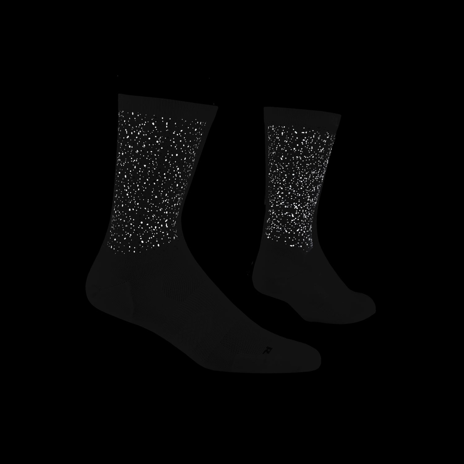ランニングソックス XMASO01 Reflective High Combat Socks - White Universe [ユニセックス]