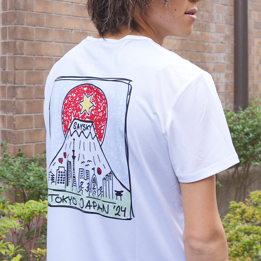 SAYSKY JP - ランニングTシャツ ZMRSS20c101 Stylebike X SAYSKY Flow 