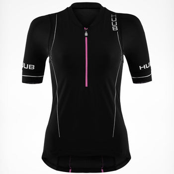 トライアスロントップ AURTT Aura Long Course Tri Top - Black/Purple [レディーズ]