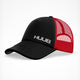 ランニングキャップ A2-RBCBR Running Baseball Cap - Black/Red [ユニセックス]