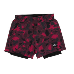 ランニングショーツ GMRSH07 2-in-1 Shorts - Red Duck Camo [ユニセックス]