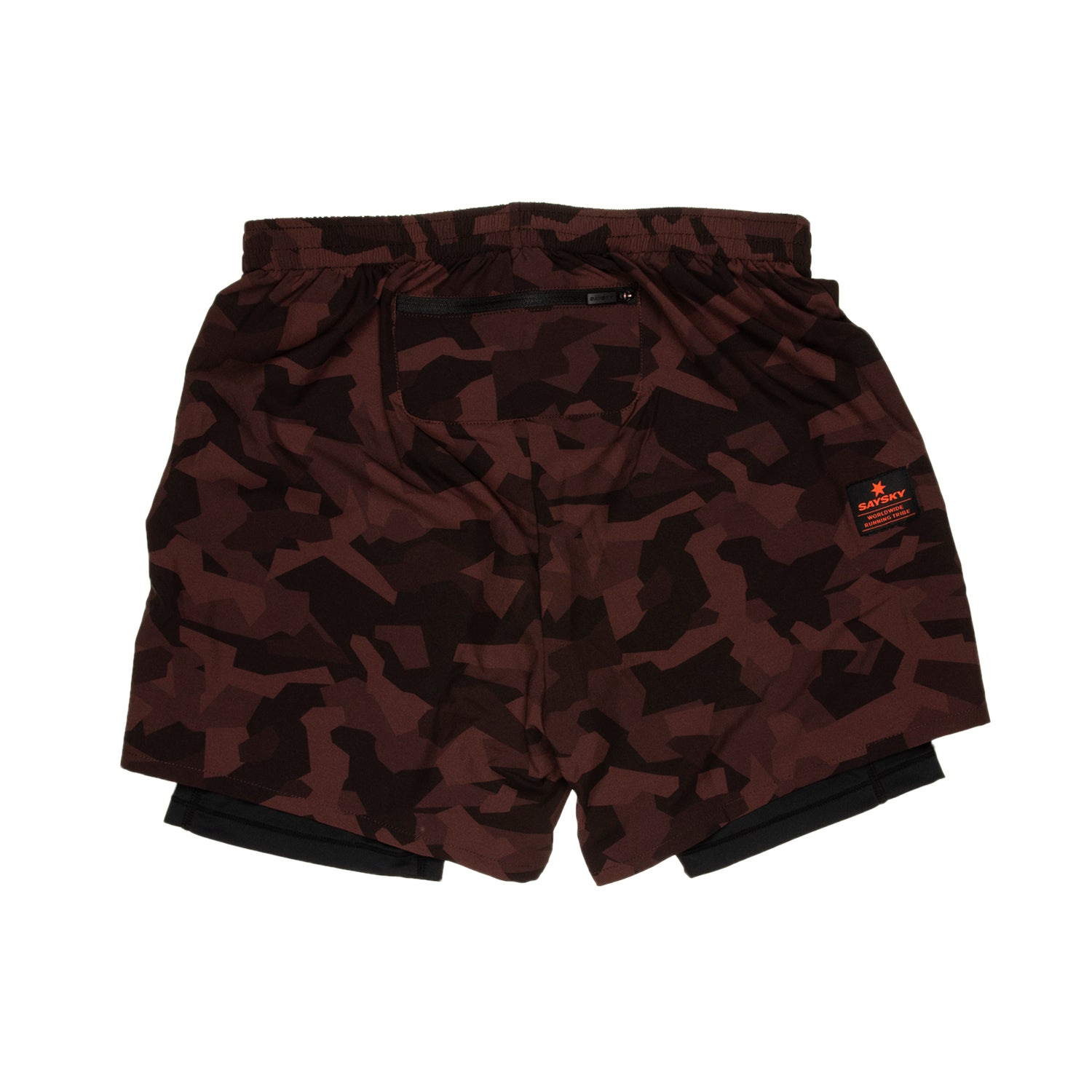 ランニングショーツ HMRSH01 Splinter 2-in-1 Shorts - Black Camo [ユニセックス] XS