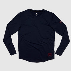 ランニングTシャツ（ロングスリーブ） IMRLS01 Clean Pace Longsleeve - Sky Captain Melange [ユニセックス]