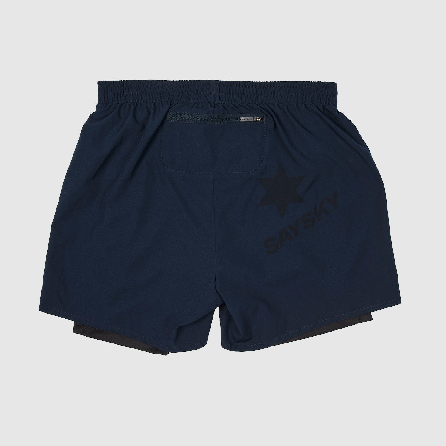 ランニングショーツ IMRSH05 2-in-1 Shorts - Sky Captain Dark Blue/Black [ユニセックス]