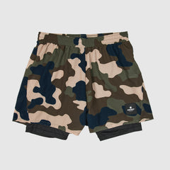 ランニングショーツ IMRSH06 2-in-1 Shorts - Woodland Camo [ユニセックス]