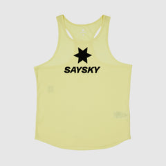 レースシングレット JMRSI11c401 Logo Flow Singlet - Yellow [メンズ]