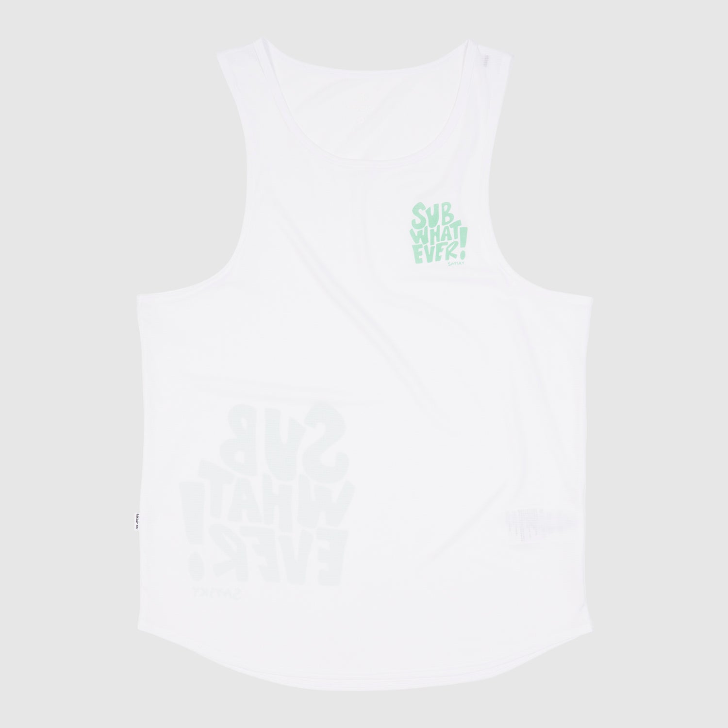 レースシングレット JMRSI15c101 Statement Flow Singlet - White [メンズ]