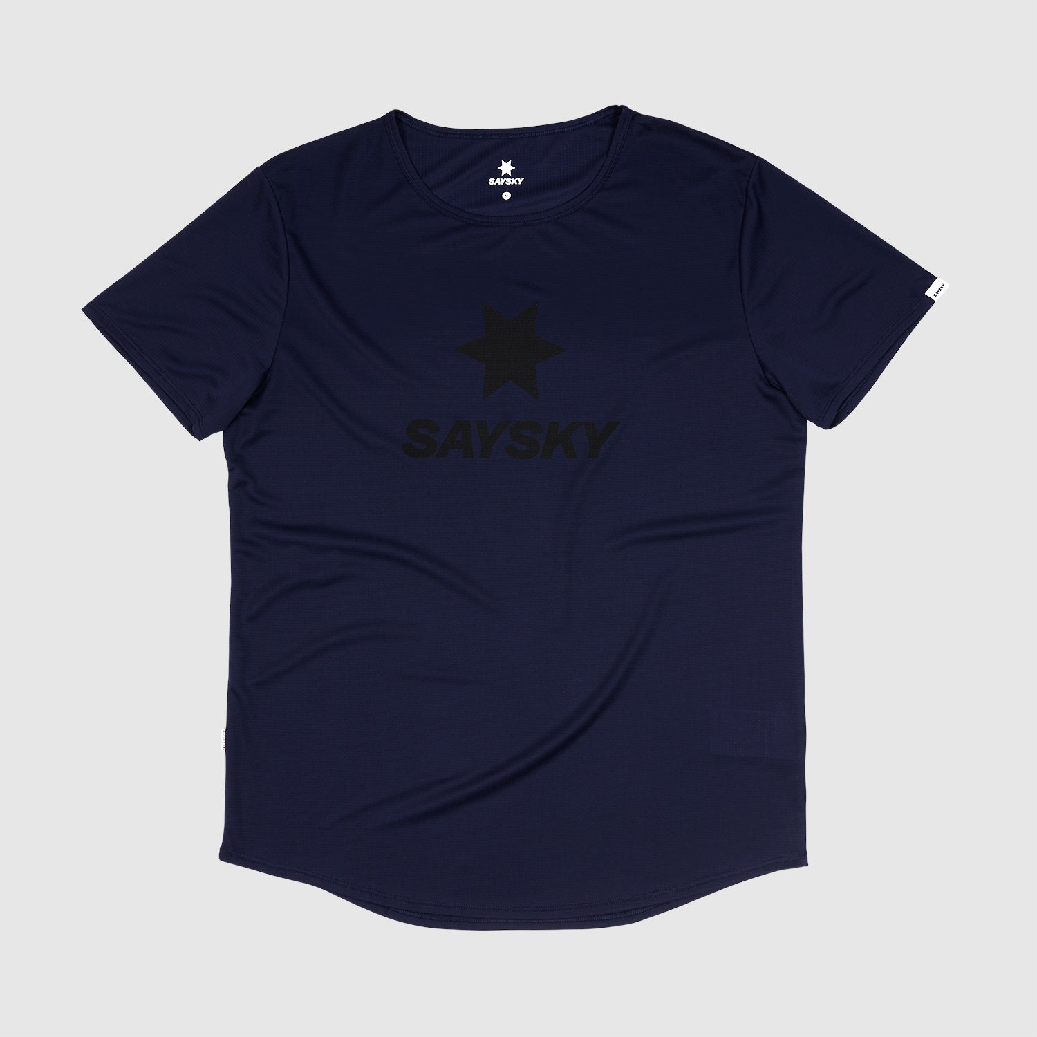 SAYSKY JP - ランニングTシャツ JMRSS21c201 Logo Flow T-shirt - Blue 