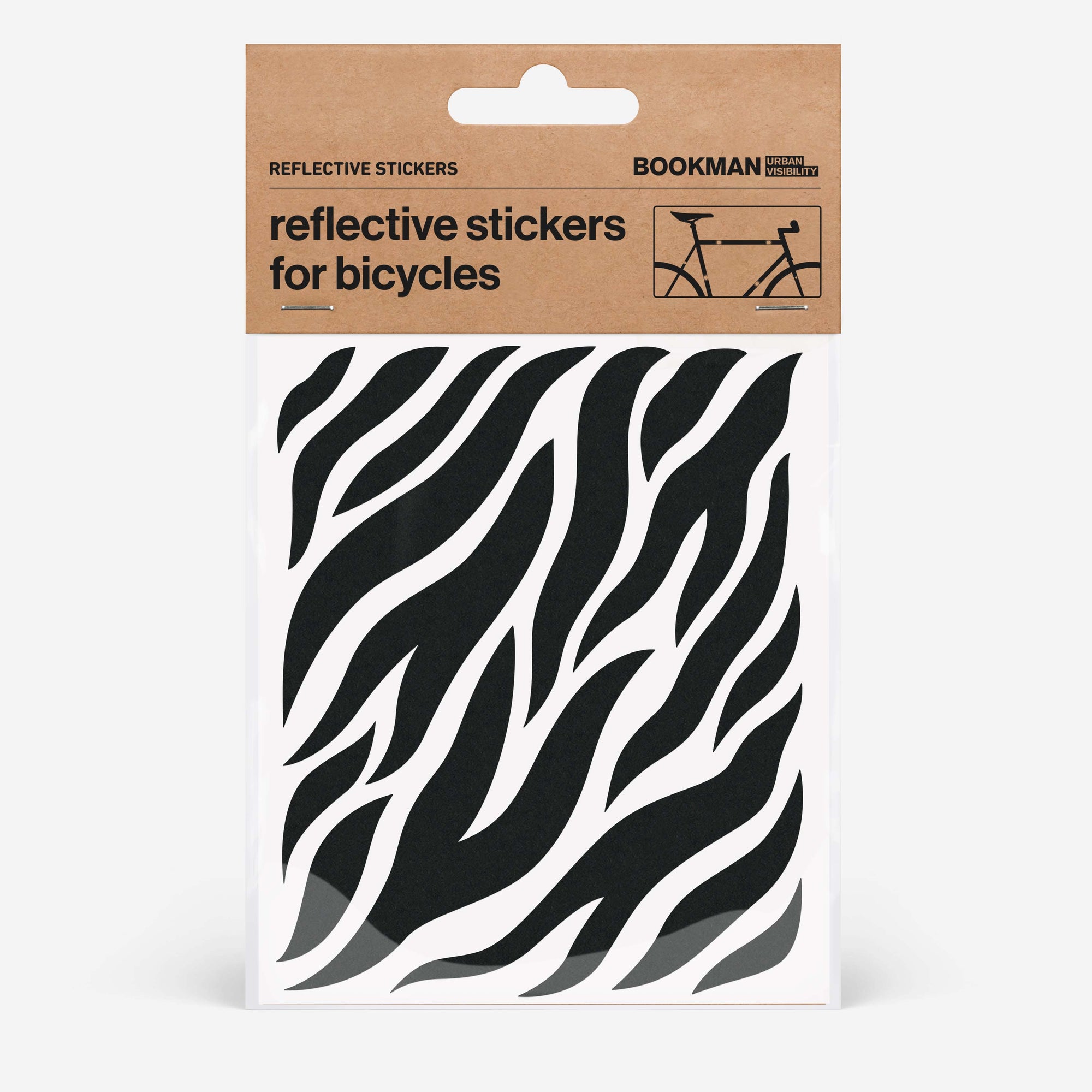 BOOKMAN/ブックマン - リフレクター BM-526 Reflective-stickers-zebra リフレクティブステッカー(ゼブラ)  Reflective Stickers Zebra