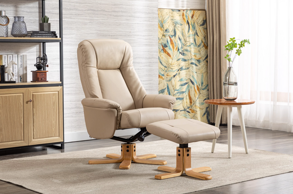 Cream Recliner Chair