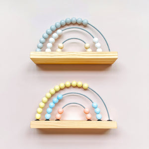 Wooden Abacus Rainbow - Painted