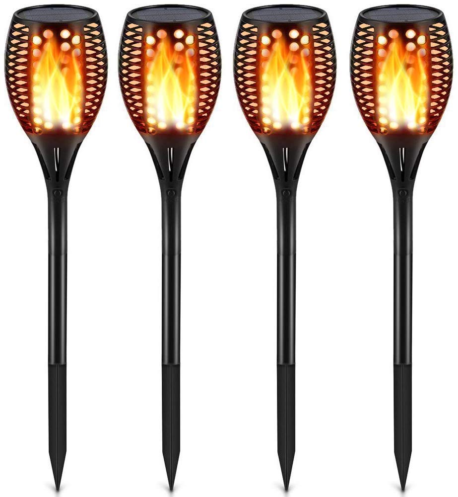 SOLAR FLAME FLICKERING TORCH LAMP
