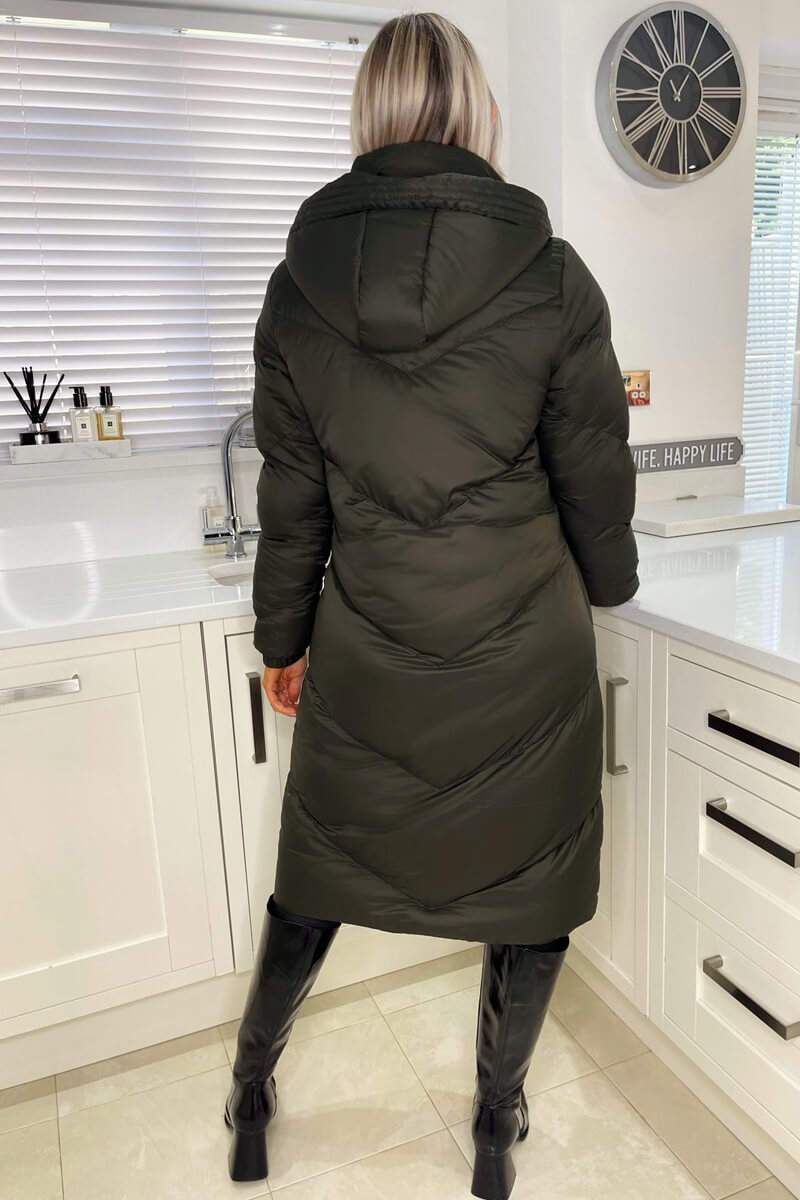 ax paris longline padded coat