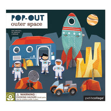 Load image into Gallery viewer, Petit Collage Pop Out and Play Set - Outer Space
