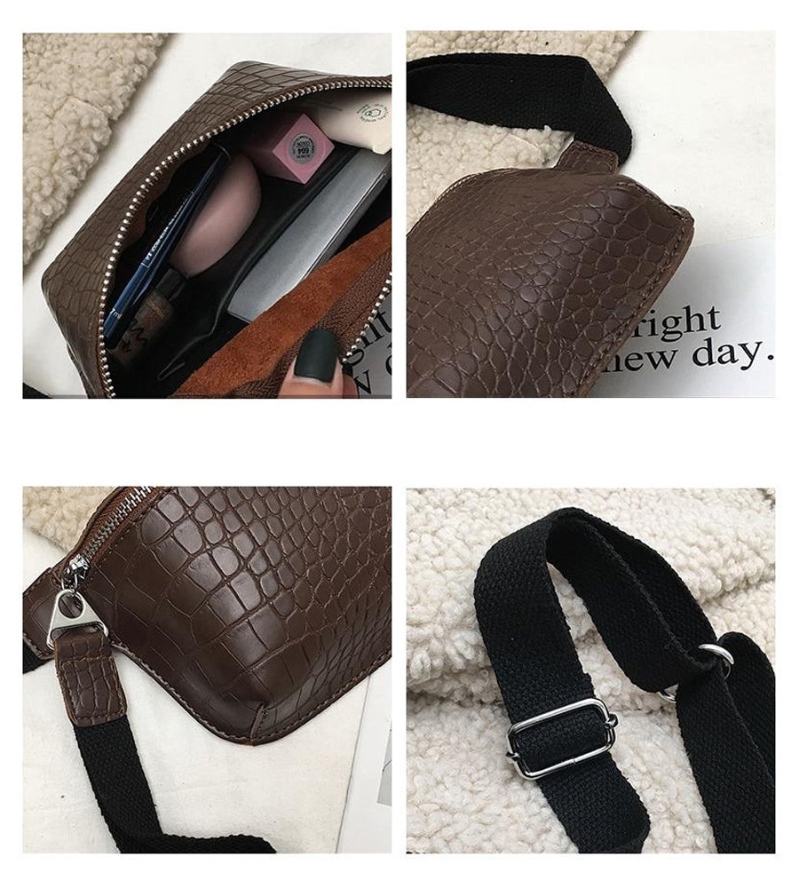 Women bag crocodile