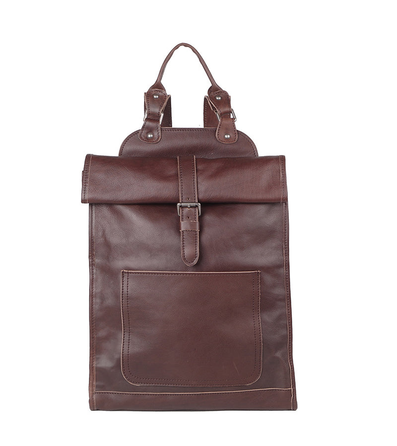 Genuine leather  backpack