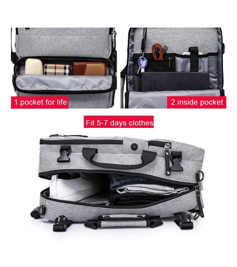 high capacity travel backpack