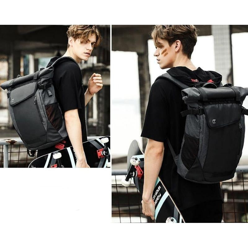 Large capacity USB backpack